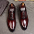 Mens Genuine Leather Oxford Dress Shoes for Formal Business and Wedding